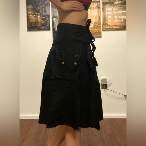 TIMING black edgy skirt size medium LAST ONE! - Picture 11 of 13